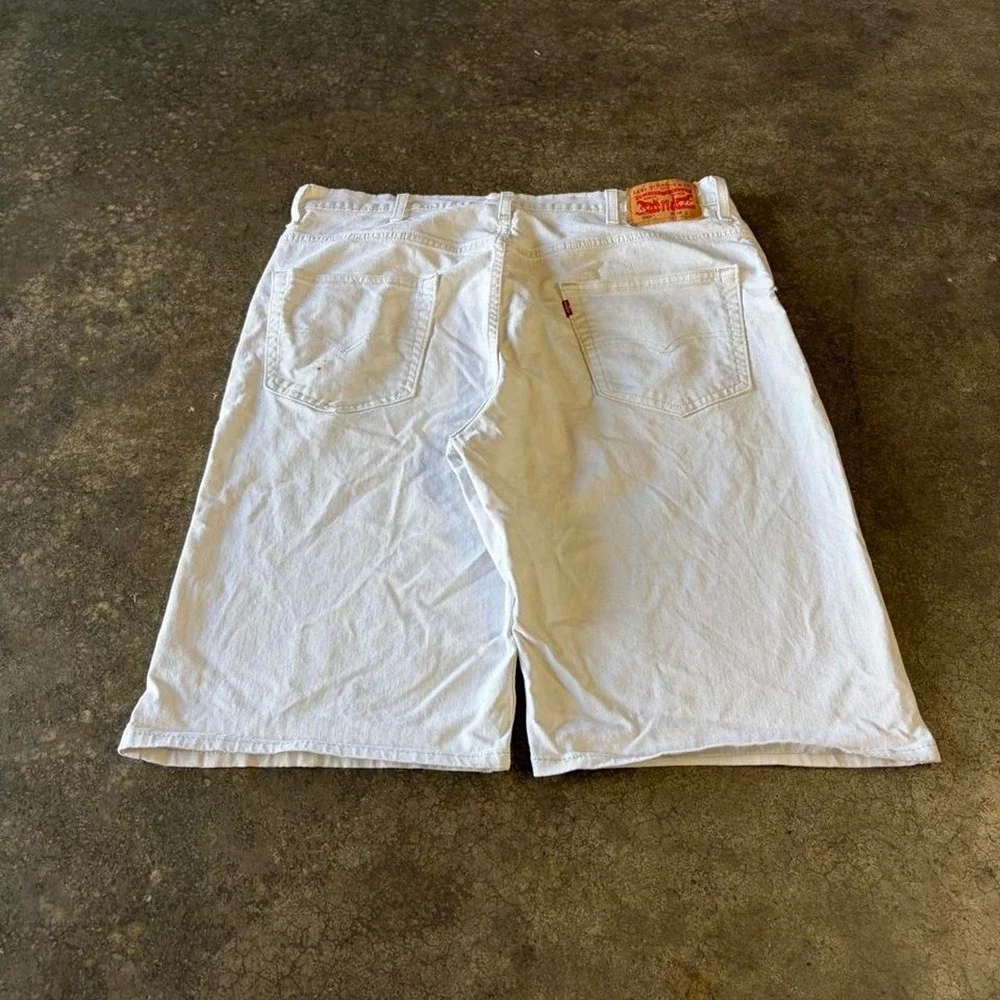 Levi's Y2K Baggy Chino Shorts White Men's 38